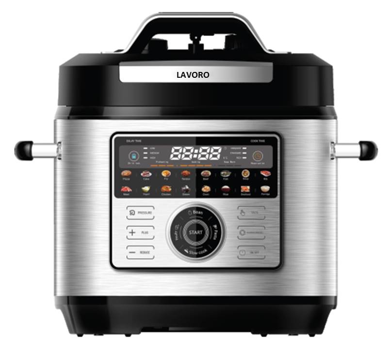 زودپز و پلوپز ۱۶ کاره لاوارو مدل LAVORO LMC_720