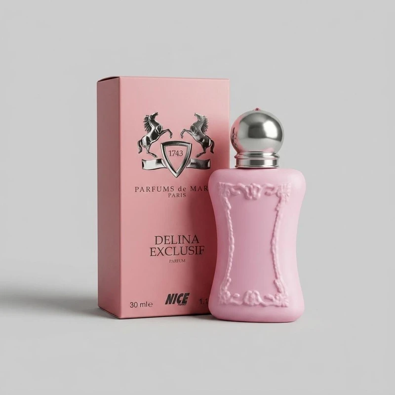 عطر جیبی زنانه نایس پاپت مدل Marly Delina Exclusif با رایحه شیرین حجم 30 میلی‌لیتر