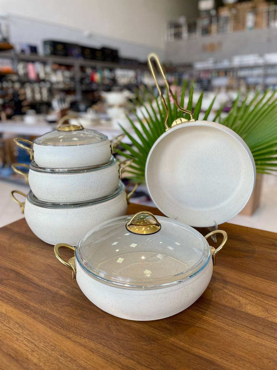 سرویس پخت و پز 9 پارچه گرانیت رزهوم ROZE HOME