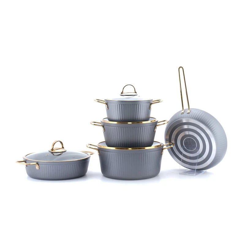 سرویس پخت و پز کی زد پی 9 پارچه مدل گرانیت آلما