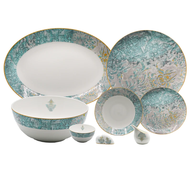 سرویس غذاخوری 29 پارچه بی.وی.کی کد 717150