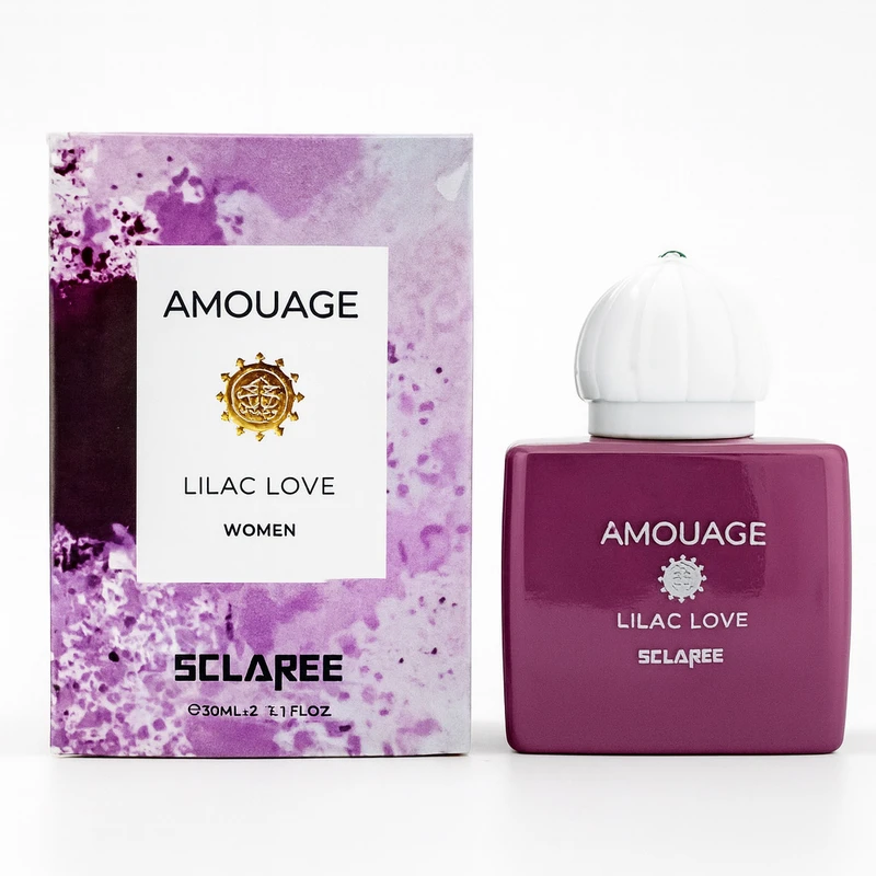 عطر جیبی زنانه اسکلاره مدل آمواج لیلاک لاو  با رایحه گرم حجم 32 میلی‌لیتر