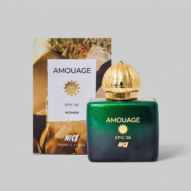 عطر جیبی زنانه نایس پاپت مدل Amouage Epic با رایحه گرم حجم 30 میلی‌لیتر