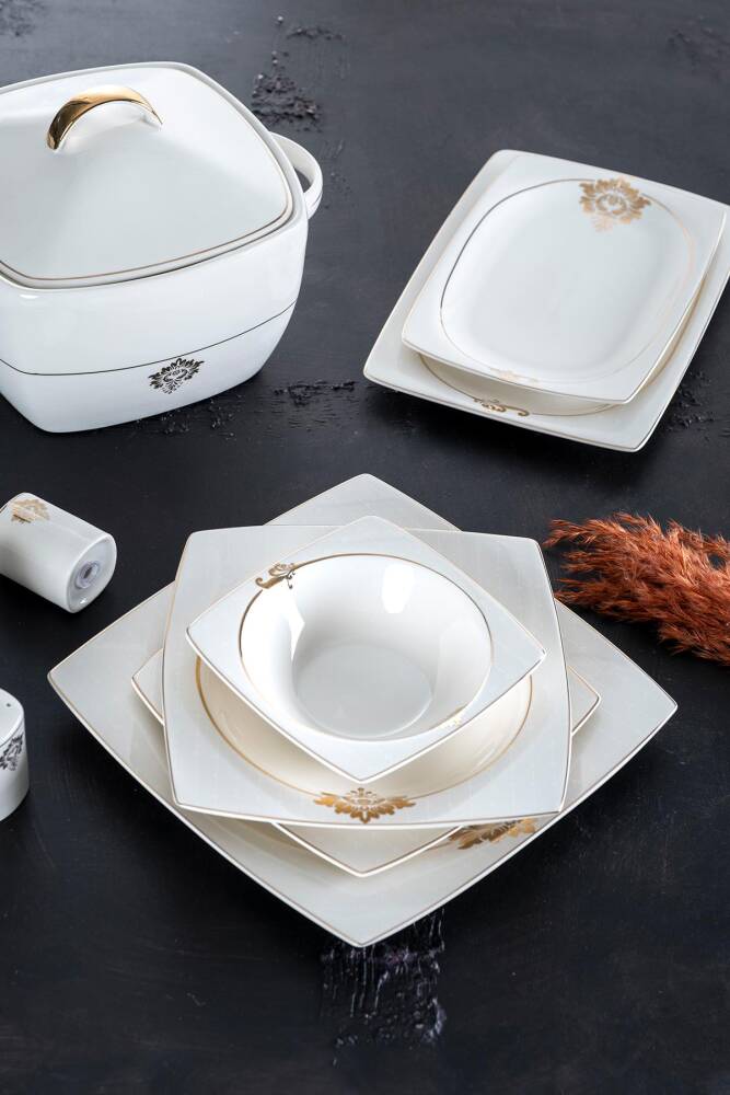 سرویس غذاخوری آجارپلاس 60 پارچه 12 نفره مدل ACARPLUS SAVANA